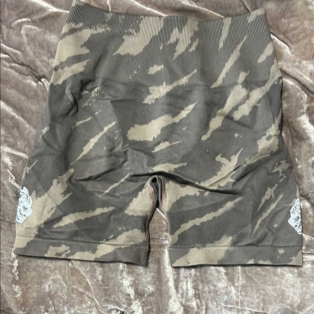 DARC sport Camo Print Biker Shorts